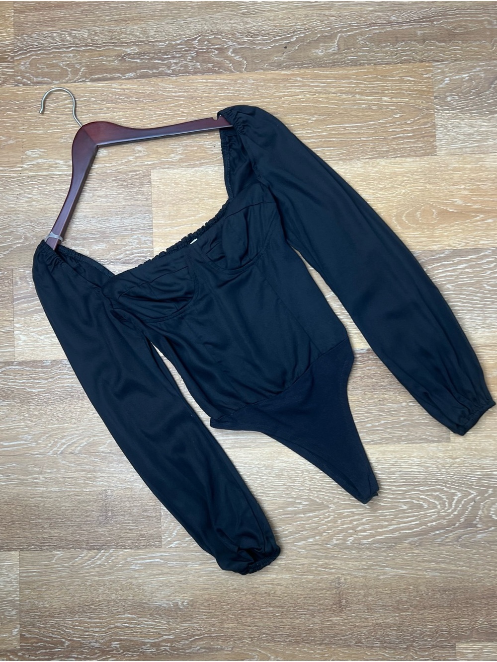 Lani the Label Black Bodysuit